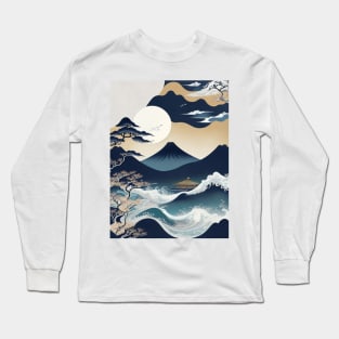 Fuji Waves Long Sleeve T-Shirt